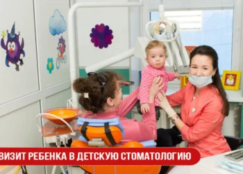 Визит ребенка в детскую стоматологию